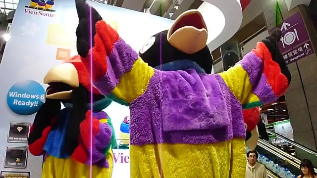 20121207 101資訊月 Viewsonic 開場舞（國際巨星三鳥！）