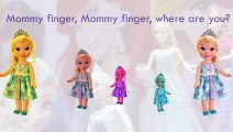 Frozen Finger Family Song Daddy Finger Nursery Rhymes Anna Elsa Deer Kristoff Full animate