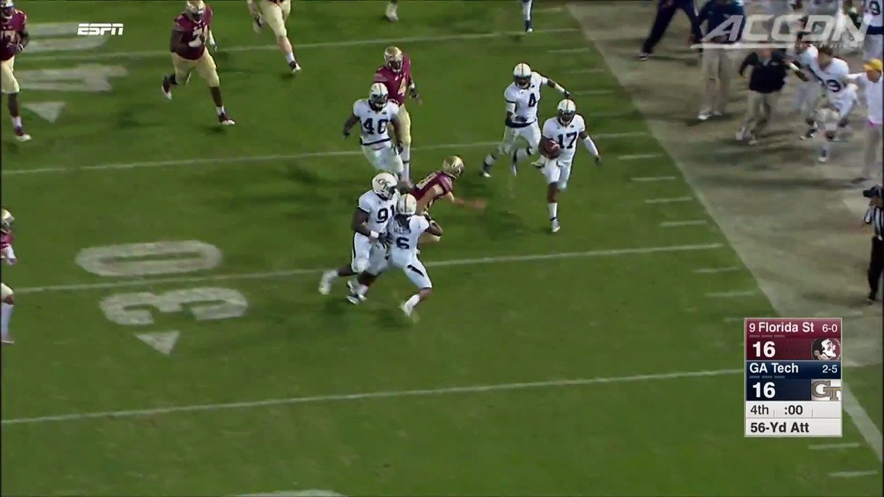 Football Américain : Touchdown inespéré à la dernière seconde du match