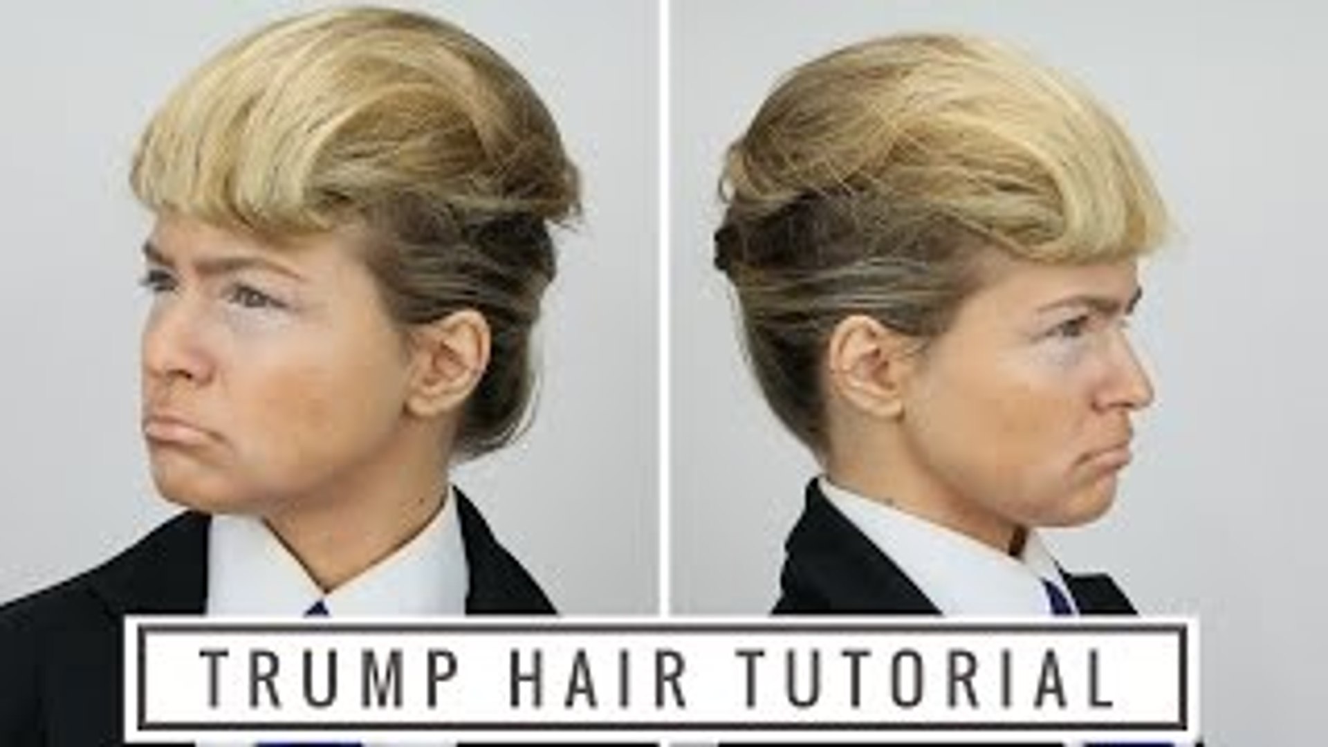 Donald Trump Hair Tutorial - Dailymotion Video