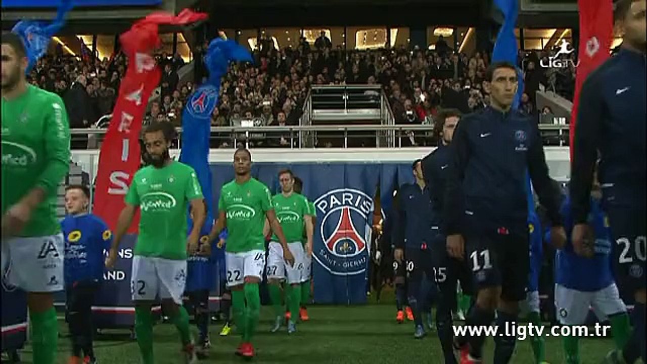 Paris Saint-Germain FC vs Saint-Étienne 4 - 1 / All Goals / 2015 Hd
