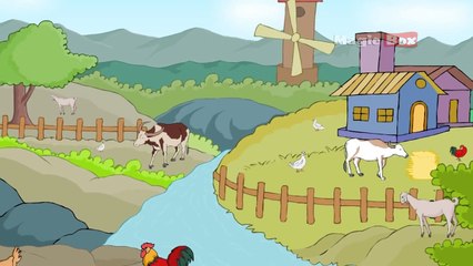 Old MacDonald Had A Farm English Nursery Rhymes Cartoon/Animated Rhymes For Kids
