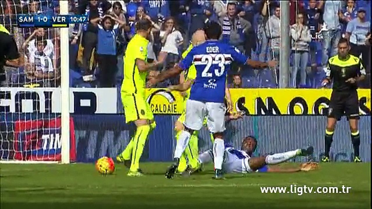 Sampdoria-Hellas Verona 2015_2016 9 . Hafta