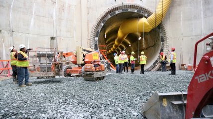 The Post tours the inside of tunnel boring machine