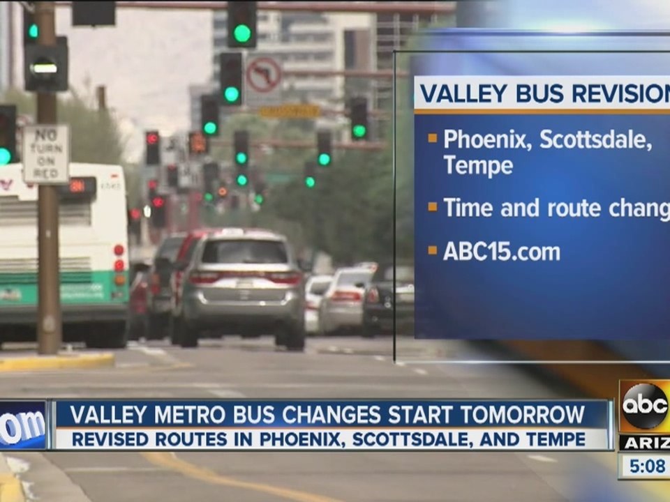 Bus route change goes into effect Monday