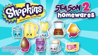 Shopkins Season 2 Homewares Team Characters by Cartoon Toy WebTV