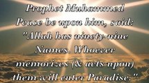 99 Names of Allah with meanings & benefits
