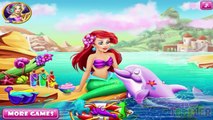 Disney Little Mermaid Video Game For Kids - Princess Ariel Dolphin Wash