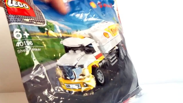 Lego Shell Tanker 2014 V Power Collection 40196 - Unboxing Demo Review