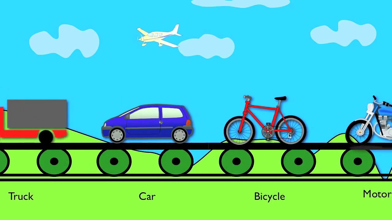 Vehicle Train - Learning for kids