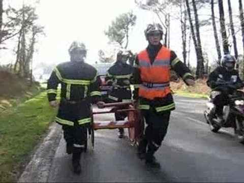 Téléthon sapeurs-pompiers Auray 2006
