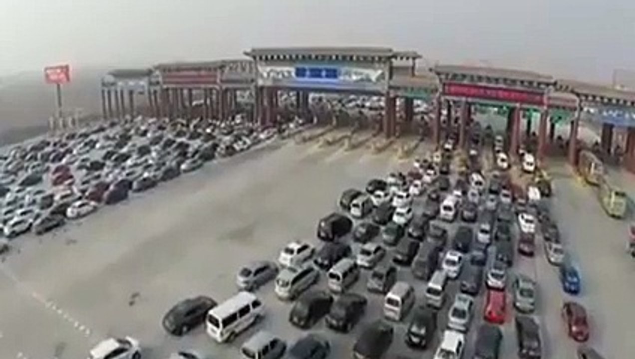 Reaction...if you get stuck in a traffic
