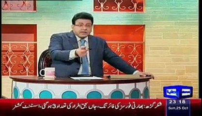 Hasb e Haal ON DUNYA NEWS– 25th October 2015