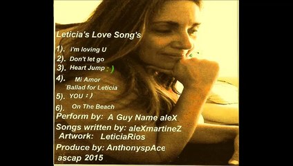 ''Mi Amor'' (Lyric's) Songwriter aleXmartineZ