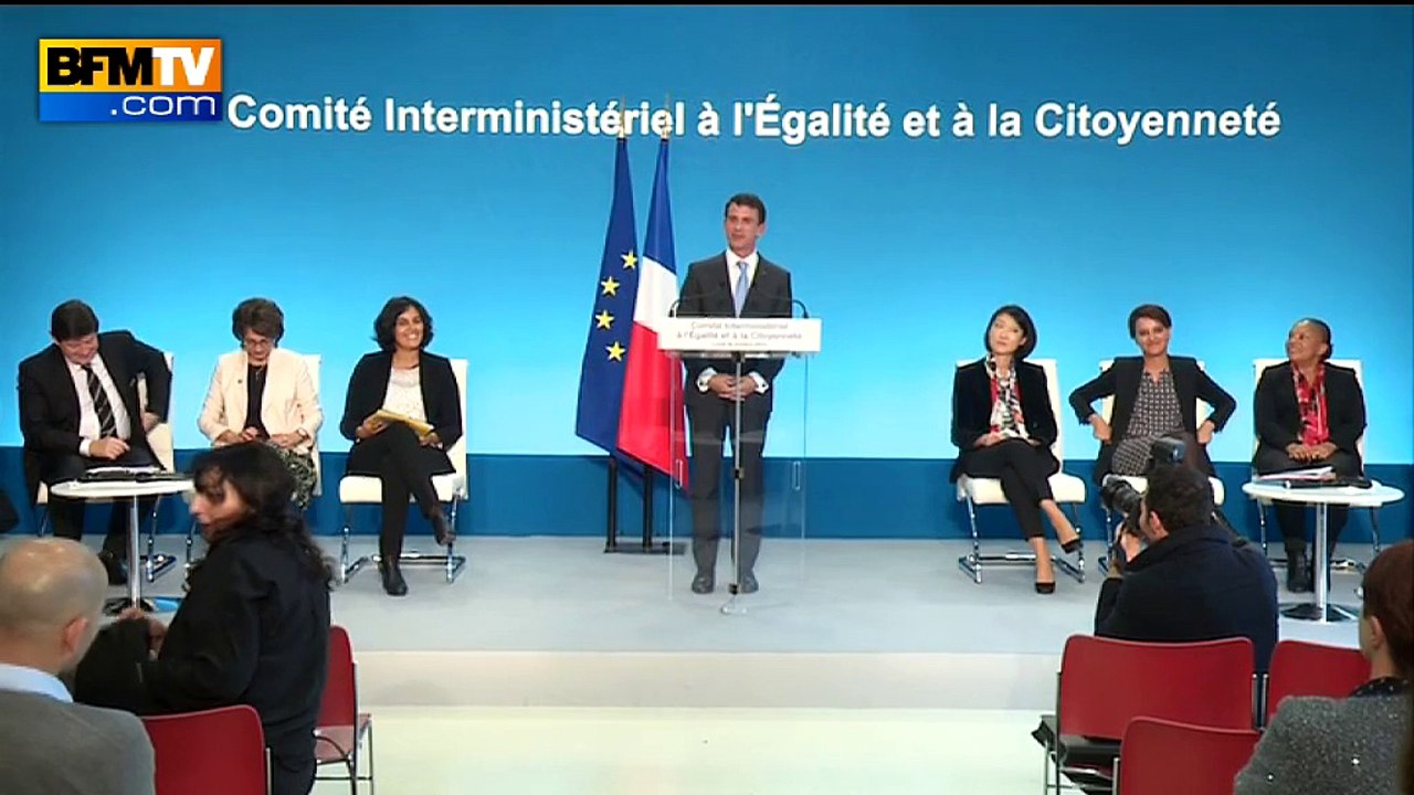 Caméras-piétons, HLM, hauts-fonctionnaires: les mesures de Valls pour la mixité sociale