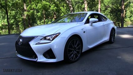 2015 Lexus RC F Start Up, Road Test, and In Depth Review