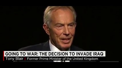 Download Video: Tony Blair, 12 years after the Iraq war and the removal of Saddam apologizes