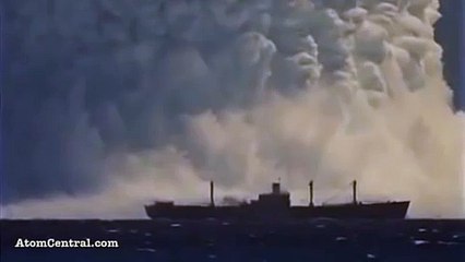 Pakistan's Under Water Atomic Bomb Test