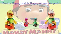 Handy Manny Finger Family Song Daddy Finger Nursery Rhymes Full animated cartoon english 2