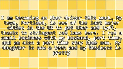 Getting Started Driving for Uber