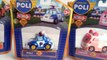 4 Robocar Poli Die Cast Toys Poli Roy Amber Helly 로보카 폴리 로이 엠버 헬리 -