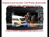 Custom Stereo for Toyota Land Cruiser 120 Prado Car GPS Navigation Radio DVD Bluetooth TV