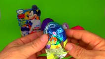 14 Surprise eggs Play-Doh and Kinder Surprise eggs. Maxi Cars Play-Doh Surprise Egg Mickey