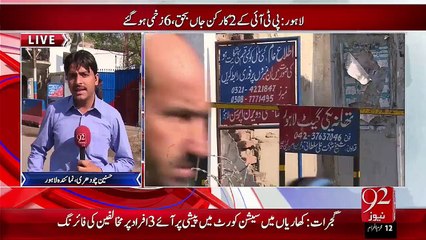 Lahore Yakki Gate PTI Or PMLN Main Tasadum – 26 Oct 15 - 92 News HD