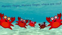 Crab Finger Family Song Daddy Finger Nursery Rhymes Full animated cartoon english 2015