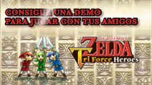 The Legend of Zelda  Tri Force Heroes  Consigue 3 códigos de la demo (Nintendo 3DS)