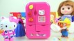 Hello Kitty refrigerator toy 뽀로로 와 헬로키티 미니 냉장고와 겨울왕국 �