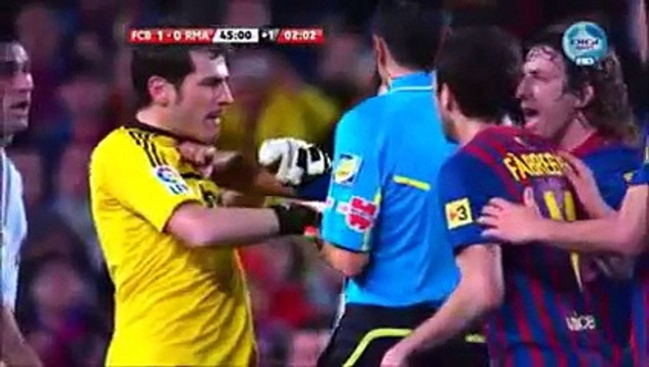 Real Madrid vs. Barcelona __ Most Heated Moments { Fights, Brawls, Fouls }