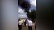 Hampshire plane crash: Aircraft crashes at Blackbushe Airport