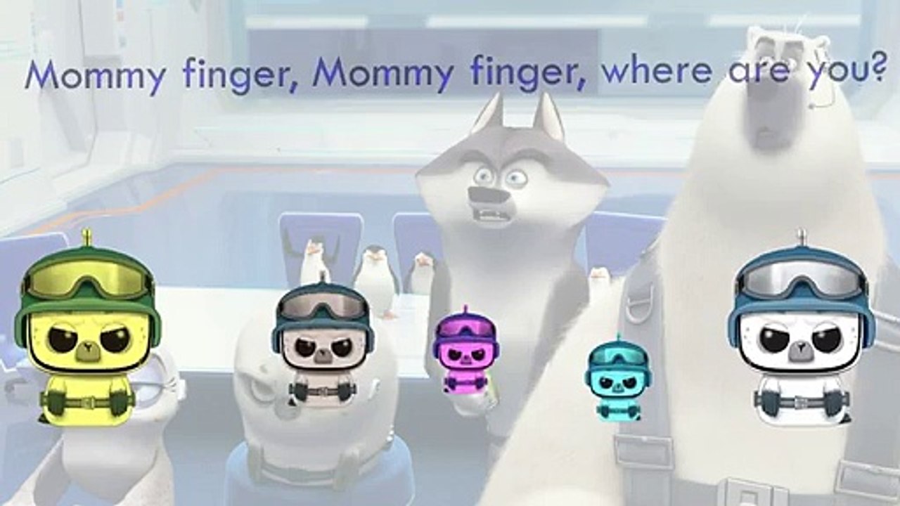 Finger Family Song | Wolf & 7 Little Goats | Surprise Eggs Animation Nursery Rhymes for Ch