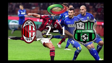 ไฮไลท์ฟุตบอล SBOBET : เอซี มิลาน 2–1 ซัสเซาโล่ [กัลโช่ เซเรีย อา]
