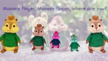 Alvin and the Chipmunks Finger Family Rhymes Cartoons Animation Rhymes for kids Daddy Fing
