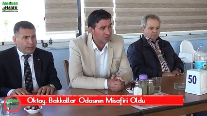 MHP Milletvekili Adayı Osman Oktay, Bakkallar Odasının Misafiri Oldu
