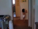 Amazing Kids Videos - Small Kid Climbing the door