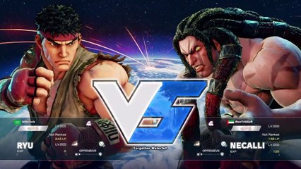 STREET FIGHTER V (BETA) - MATCH 1