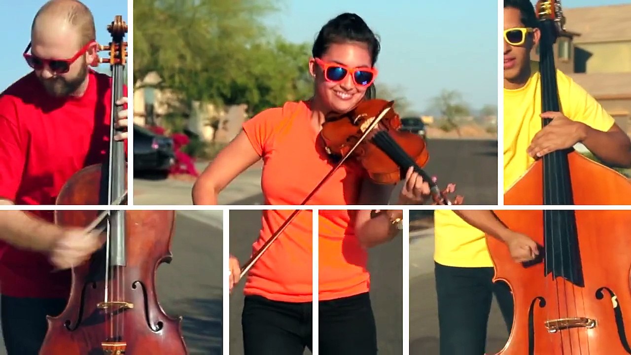 Happy - Pharrell Williams (string cover) - Simply Three