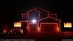 Maison illuminée pour Halloween - Halloween Light Show 2015 - Ghostbusters