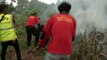 Volunteers scramble to douse Indonesian fires