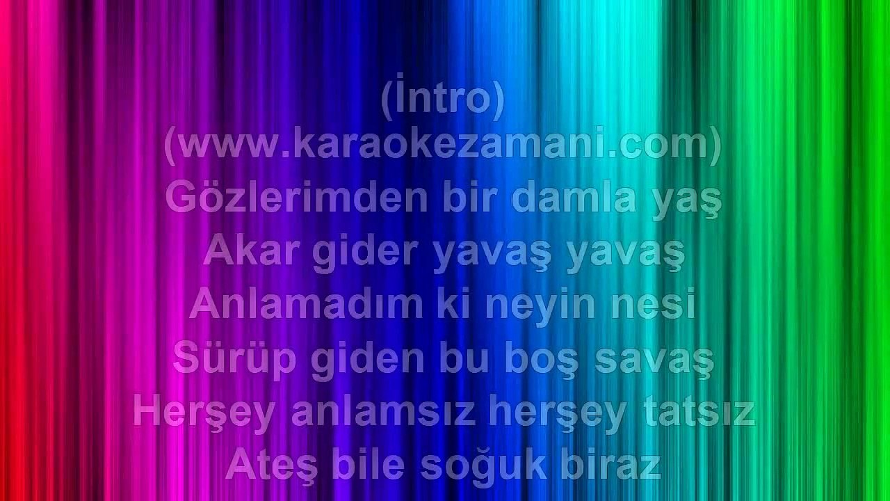 Orhan Ölmez - Yani Olmuyor - 2008 TÜRKÇE KARAOKE