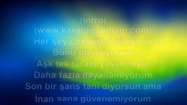 Ozan - Falan Filan - (2013) TÜRKÇE KARAOKE