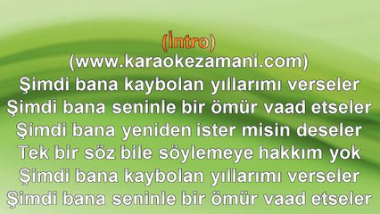 Ozan Doğulu - Kaybolan Yıllar (Feat. Sezen Aksu) - 2011 TÜRKÇE KARAOKE