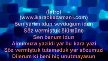 Özcan Deniz - (Feat. Fahriye Evcen) - Sen Yarim İdun - 2012 TÜRKÇE KARAOKE