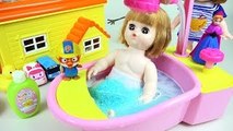 Baby doll bath 콩순이 와 뽀로로 타요 겨울왕국 장난감 목욕놀이 Baby dol