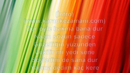 Özgün - Şike - (2012) TÜRKÇE KARAOKE