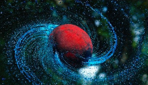 Une spirale d'eau filmée en Ultra Slow Motion