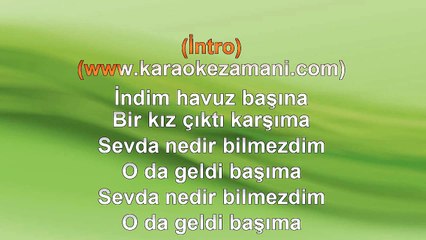 Özgür Akkuş - İndim Havuz Başına - Fiesta Mix - 2010 TÜRKÇE KARAOKE